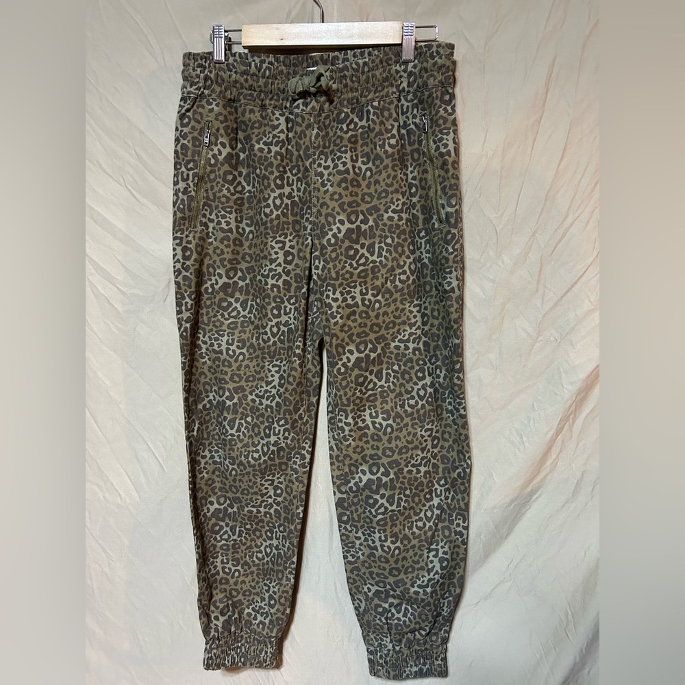 TNA cheetah print joggers